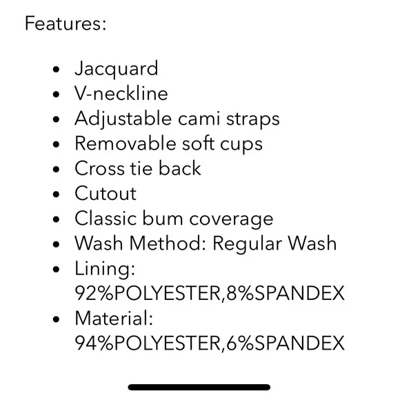 NWT CUPSHE one piece suit - Picture 11 of 11